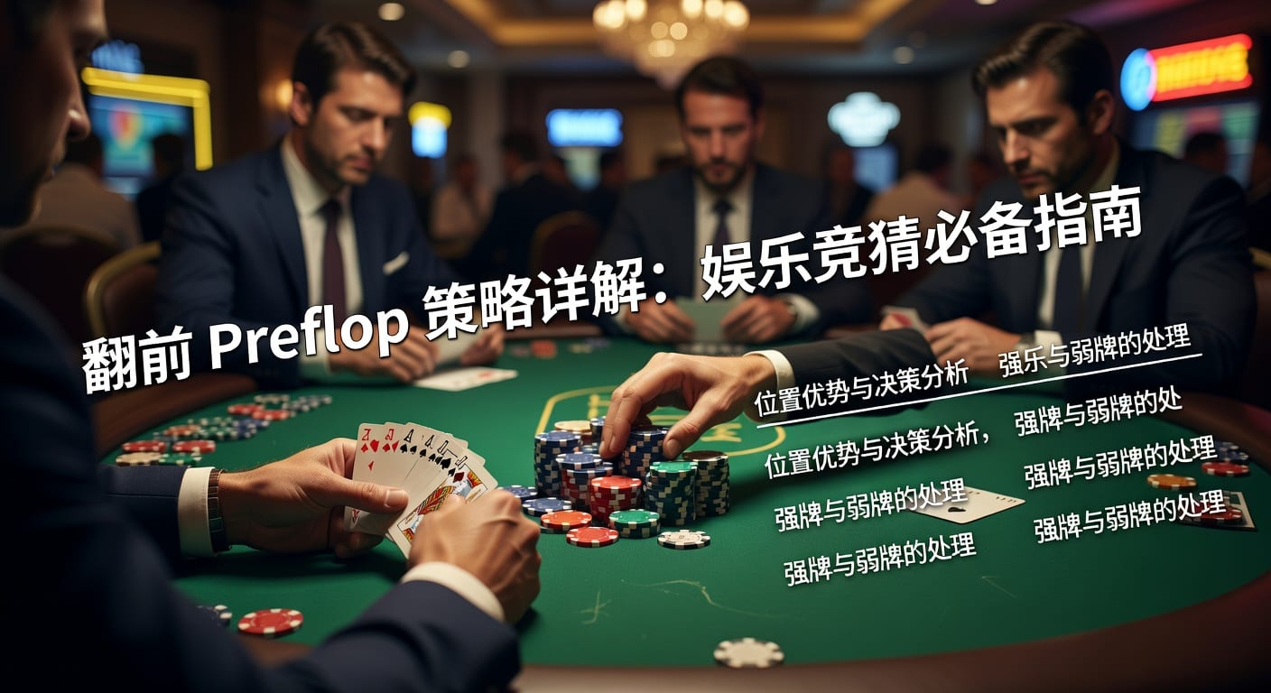 翻前 preflop｜2026年起手策略与实战判断