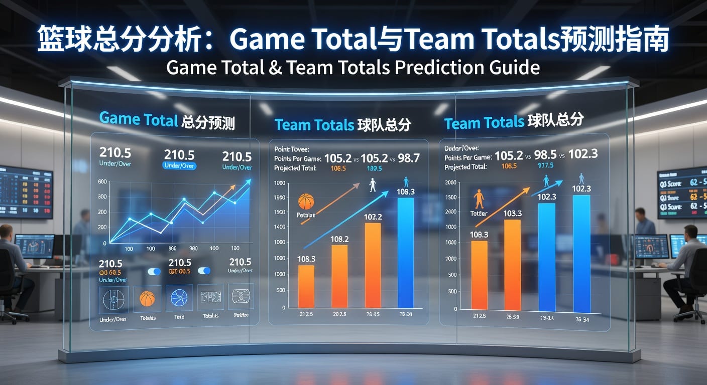 篮球总分 game total team totals 实战判断指南